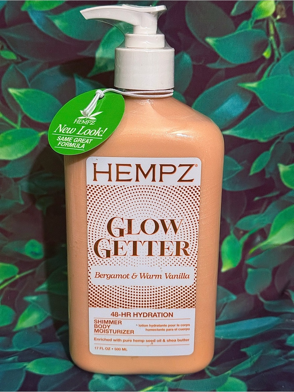 HEMPZ Glow Getter Shimmer Body Moisturizer 17oz